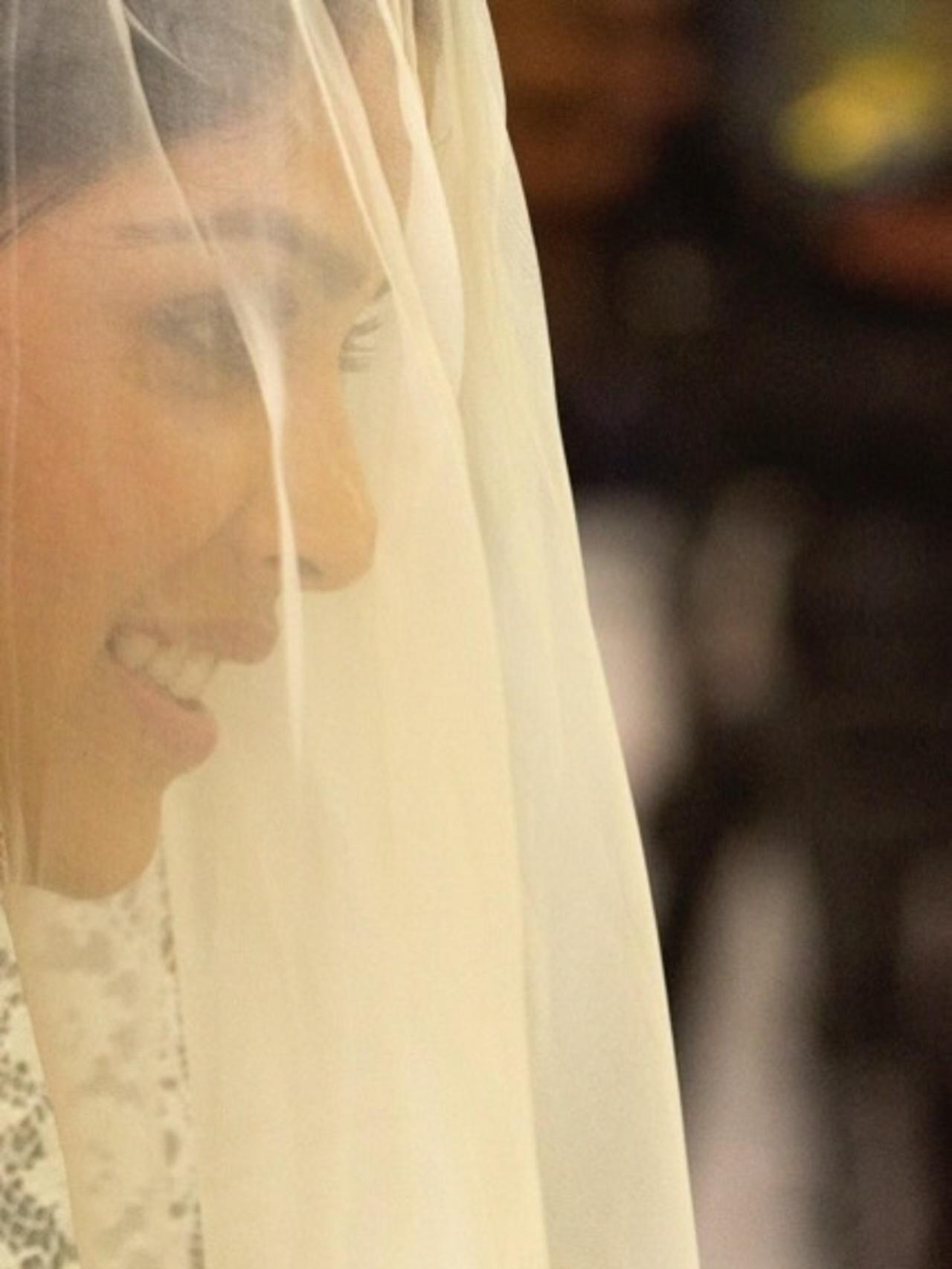 This was followed by a beautiful Christian wedding ceremony, honouring Genelia’s faith.